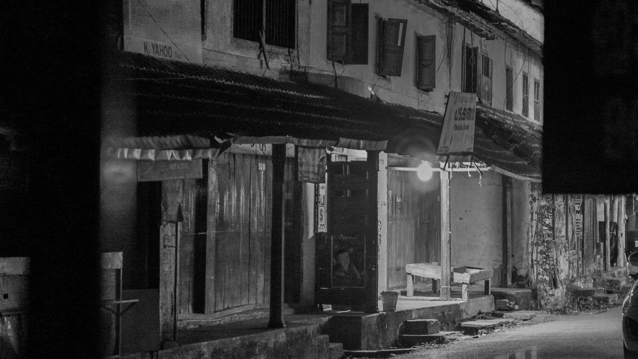 old tirur at night